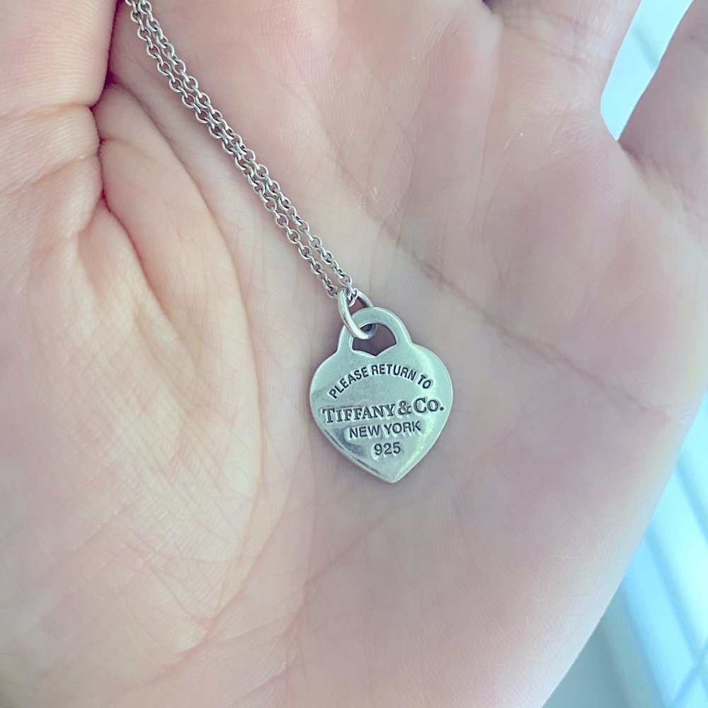 Return to Tiffany blue heart tag charm, small